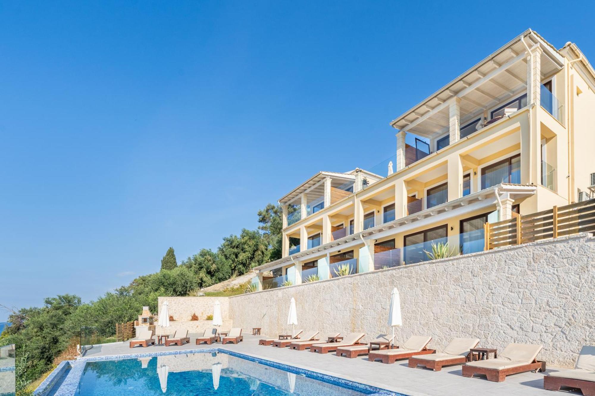 Lido Paradise Apartments Corfu อากิออส กอร์ดิออส ภายนอก รูปภาพ