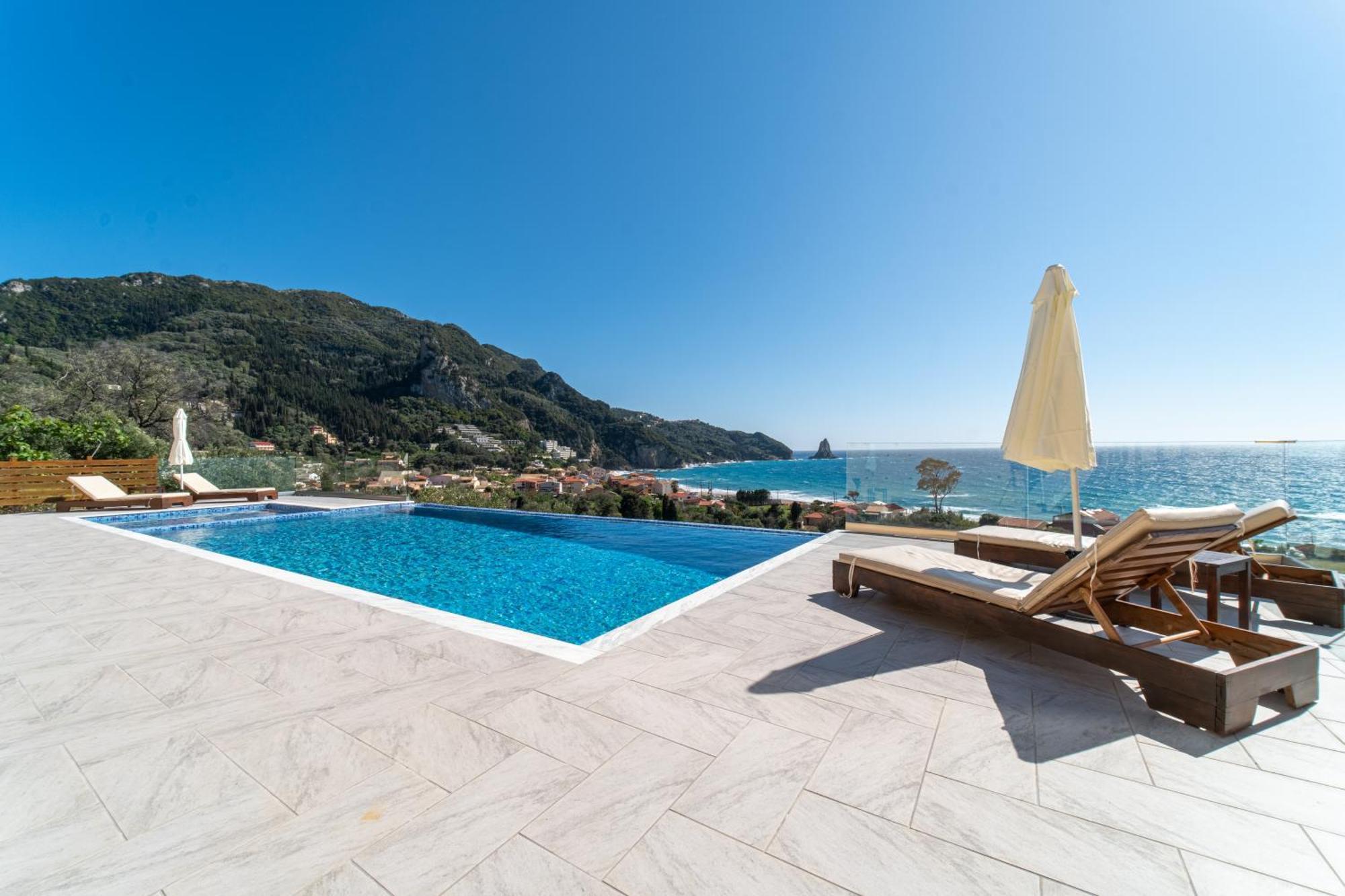 Lido Paradise Apartments Corfu อากิออส กอร์ดิออส ภายนอก รูปภาพ